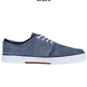 Ralph Lauren Men's Blue Canvas Shoes Size 9.5D